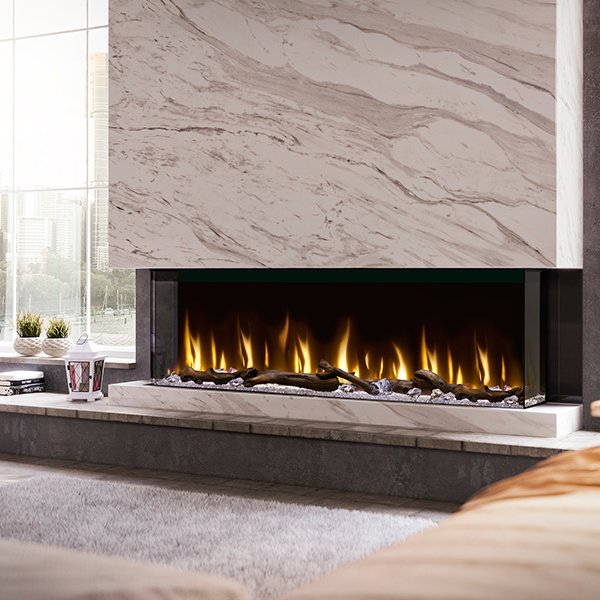 Dimplex IgniteXL Bold 60" Built-in Linear Multi-Sided Electric Fireplace
