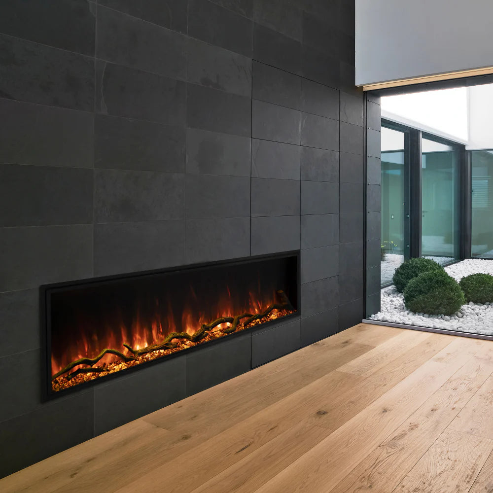 Modern Flames Landscape Pro Slim Built-in Electric Fireplace - 96"