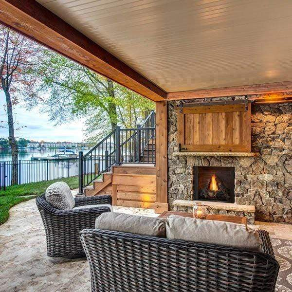 Majestic Courtyard 36" Outdoor Gas Fireplace
