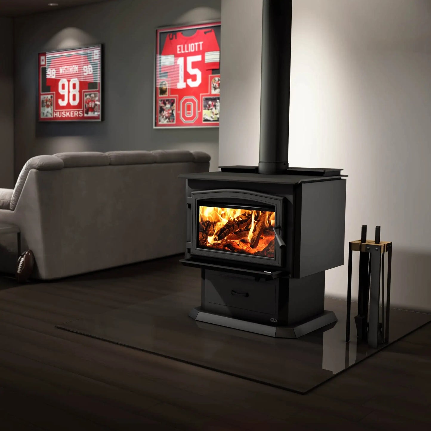 Osburn 3500 Wood Burning Stove - Includes Blower