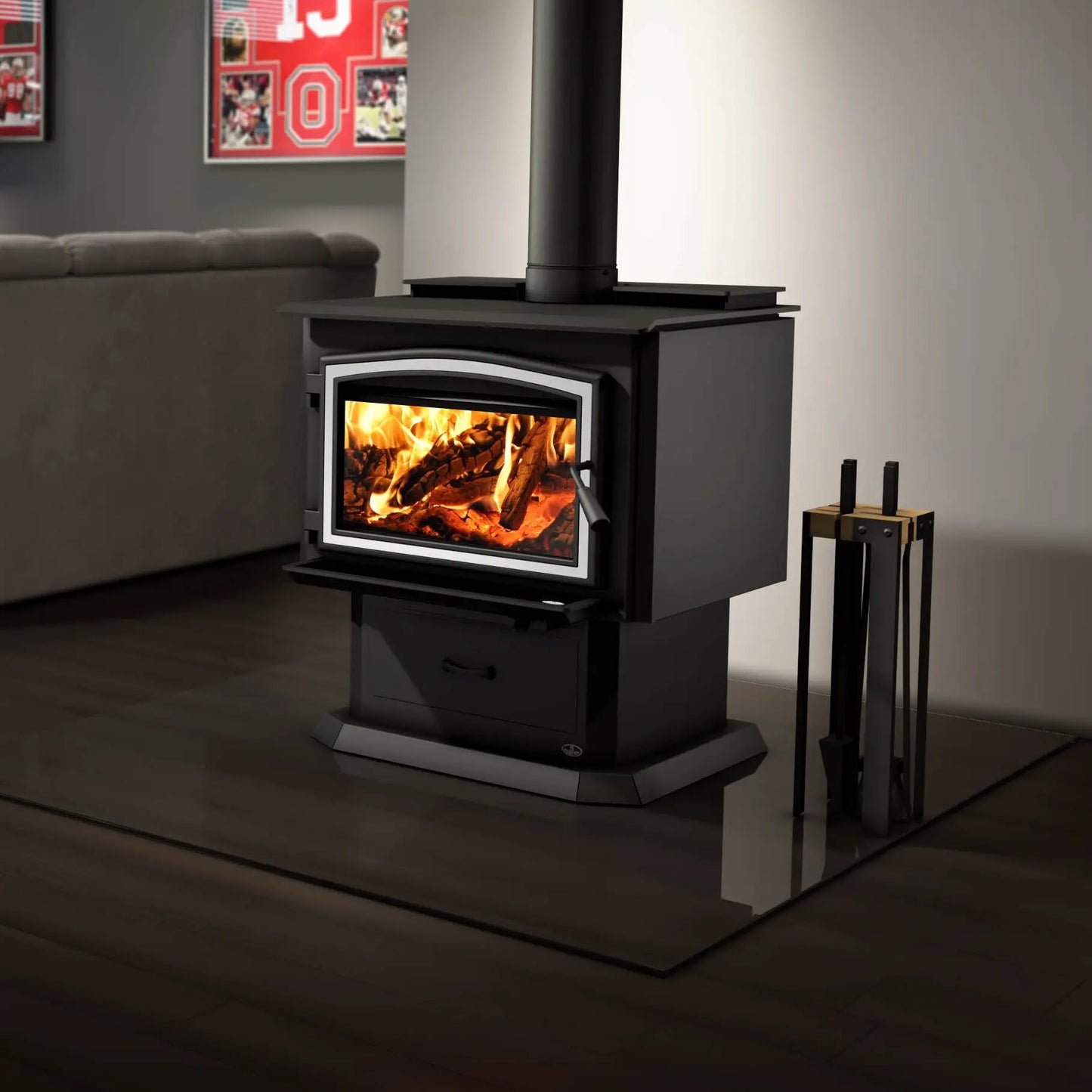 Osburn 3500 Wood Burning Stove - Includes Blower