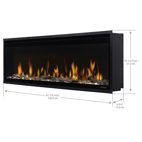 Dimplex Evolve 50" Built-in Linear Electric Fireplace - EVO50