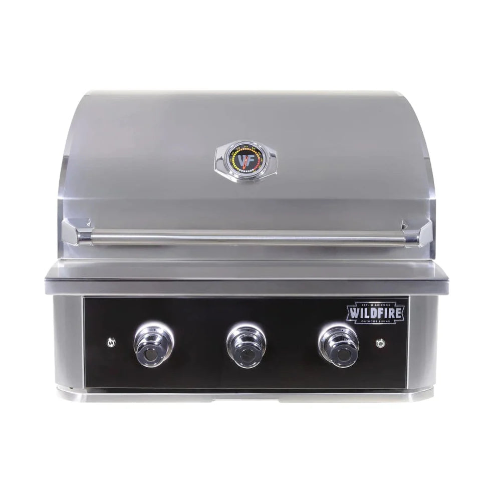 Wildfire Ranch Pro 30" Built-In Gas Grill in 304 Stainless Steel