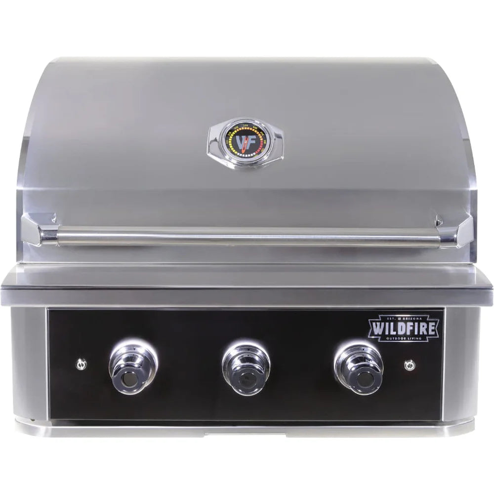 Wildfire Ranch Pro 30" Built-In Gas Grill in 304 Stainless Steel