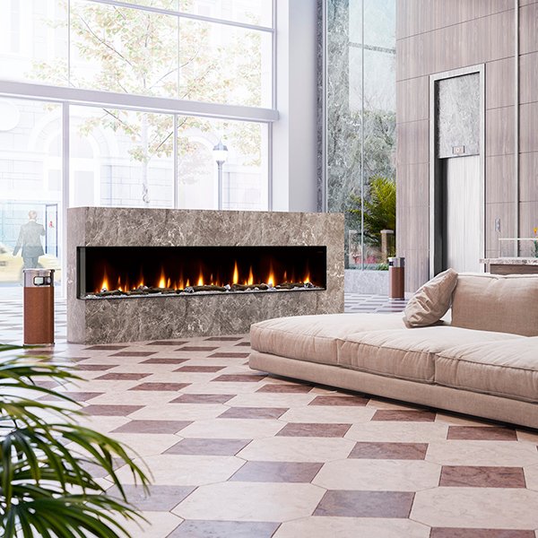 Dimplex IgniteXL Bold 100" Built-in Linear Multi-Sided Electric Fireplace