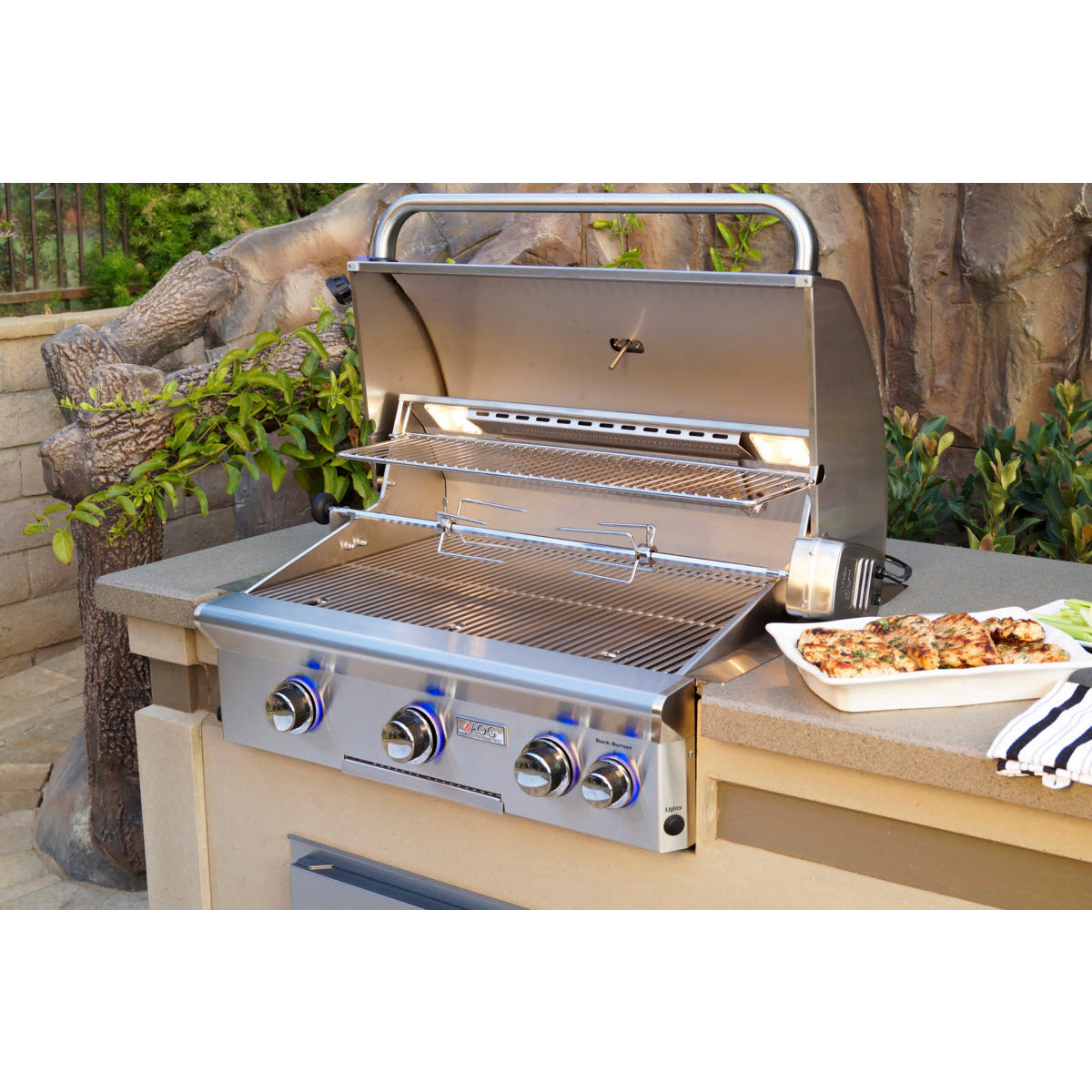 American Outdoor Grill 30" L-Series Built-in Gas Grill - Optional Rotisserie Kit