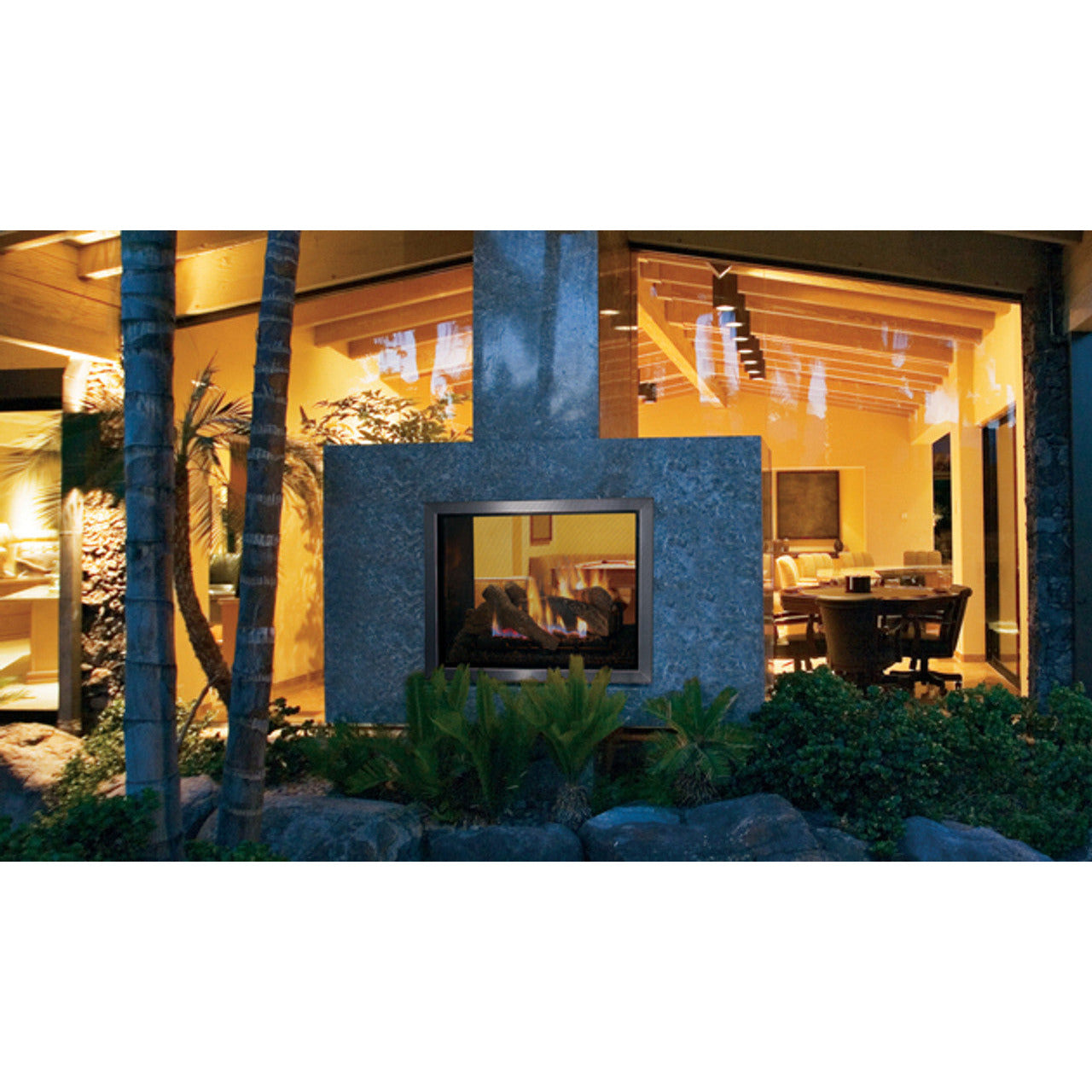 Superior DRT63ST See-Through Direct Vent Gas Fireplace - 40"