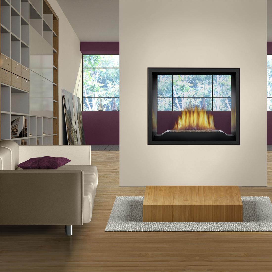 Napoleon High Definition 81" Gas Fireplace