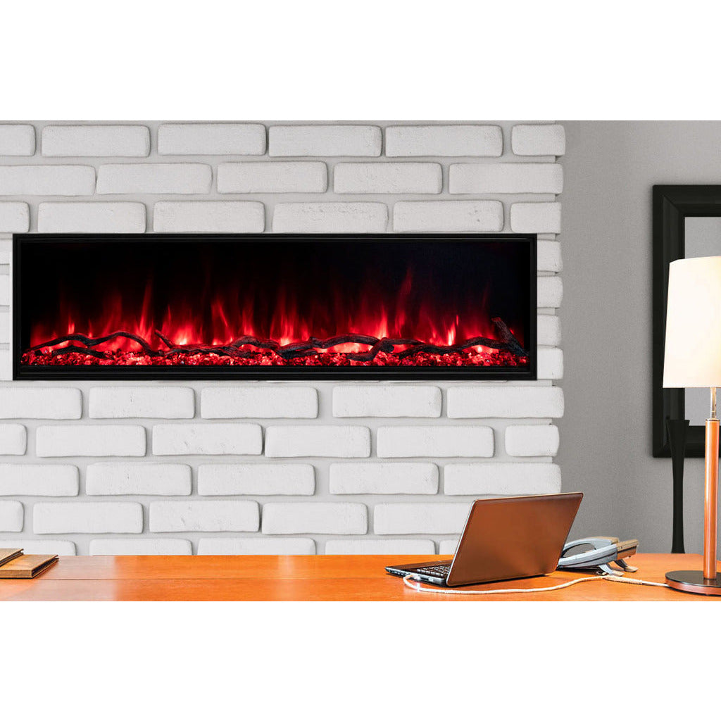 Modern Flames Landscape Pro Slim Built-in Electric Fireplace - 56"