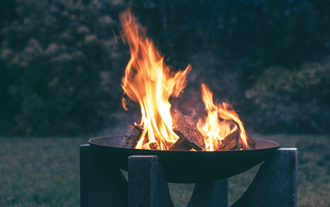 firepit outside