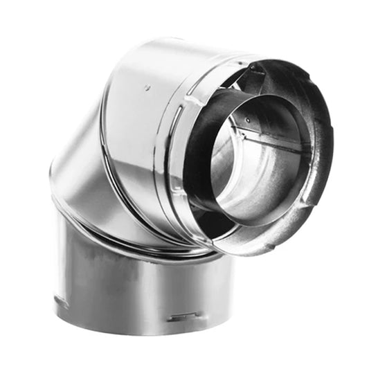 Duravent DirectVent Pro 4" x 6-5/8" 90º Elbow