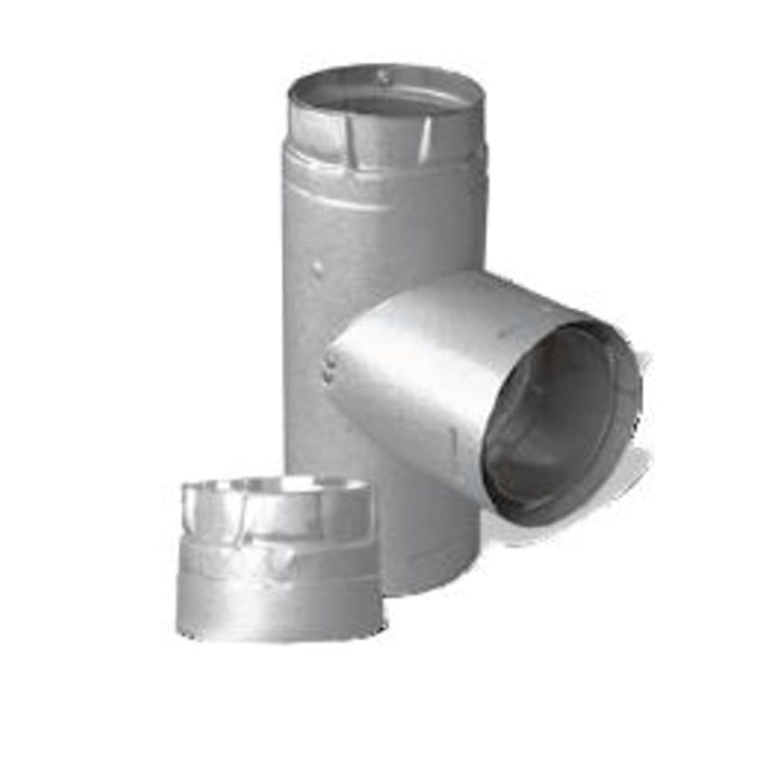 Duravent Pellevent Pro 4" Single Tee with Clean-Out Tee Cap