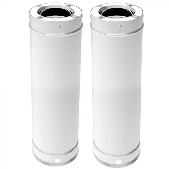 Superior 7-Inch Snap-Pak 18" SS Chimney Length (2pk)