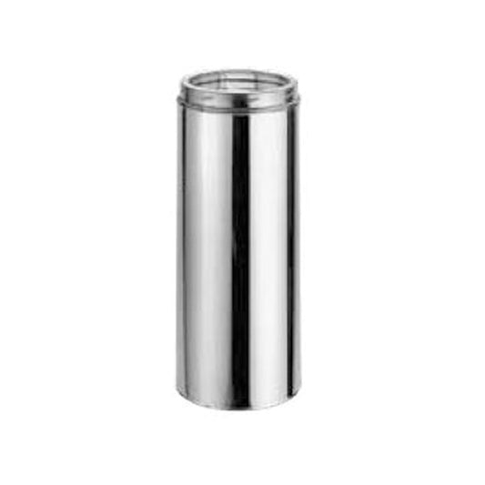 Duravent DuraTech 8" x 60" Length Chimney Pipe - Stainless Steel