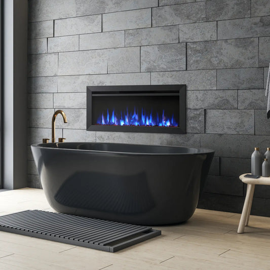 SimpliFire Allusion Slim 40" Electric Fireplace