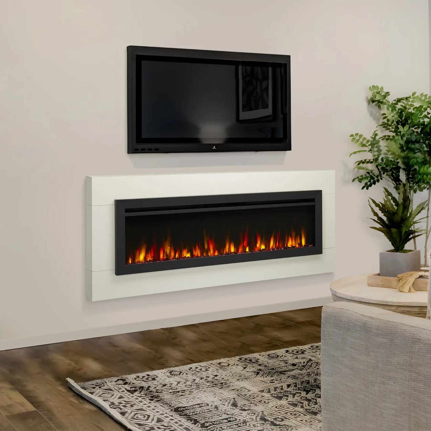 SimpliFire Allusion Slim 50" Electric Fireplace