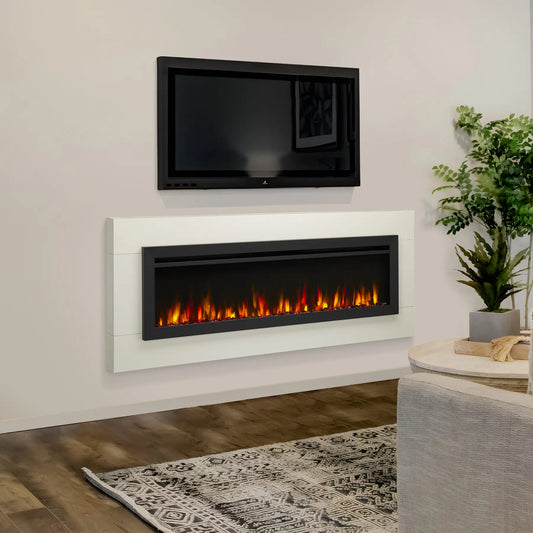 SimpliFire Allusion Slim 60" Electric Fireplace