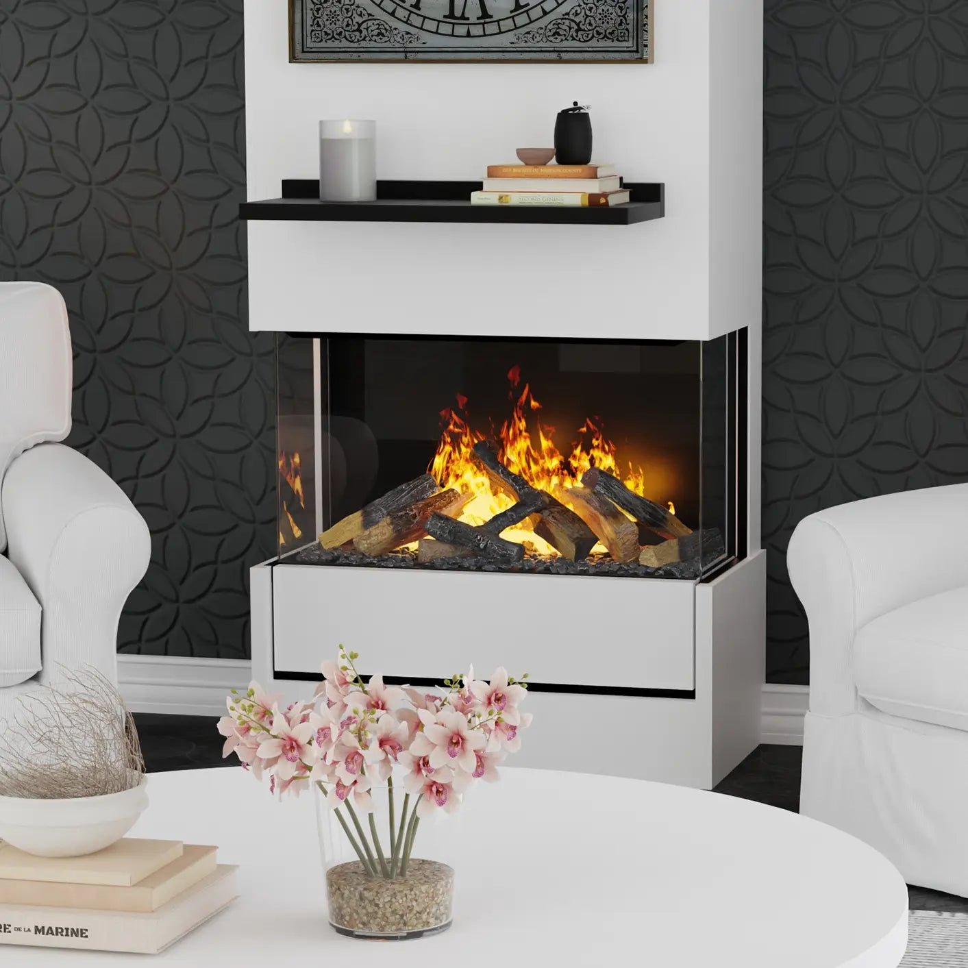 Dimplex Optimyst Aura 25" Water Vapor Fireplace