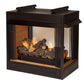 Empire 36" Peninsula Premium Breckenridge Vent-Free Firebox