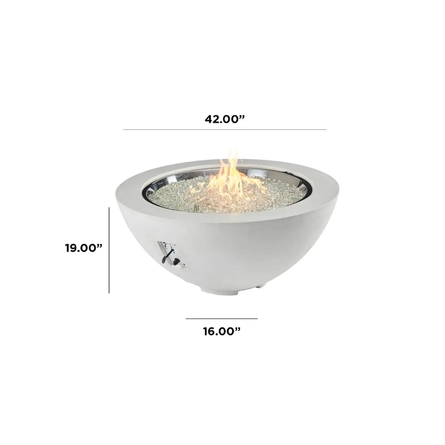 Outdoor GreatRoom Cove Round Fire Pit Bowl