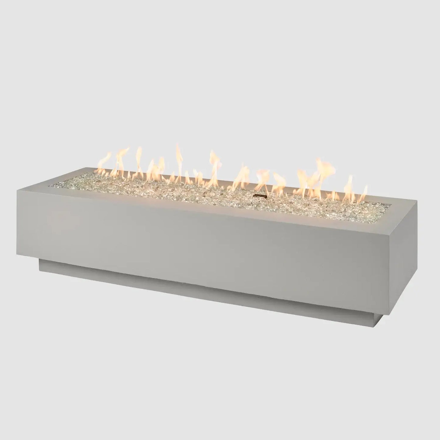 Outdoor GreatRoom Cove Linear Fire Pit Table - Natural Grey - 72"