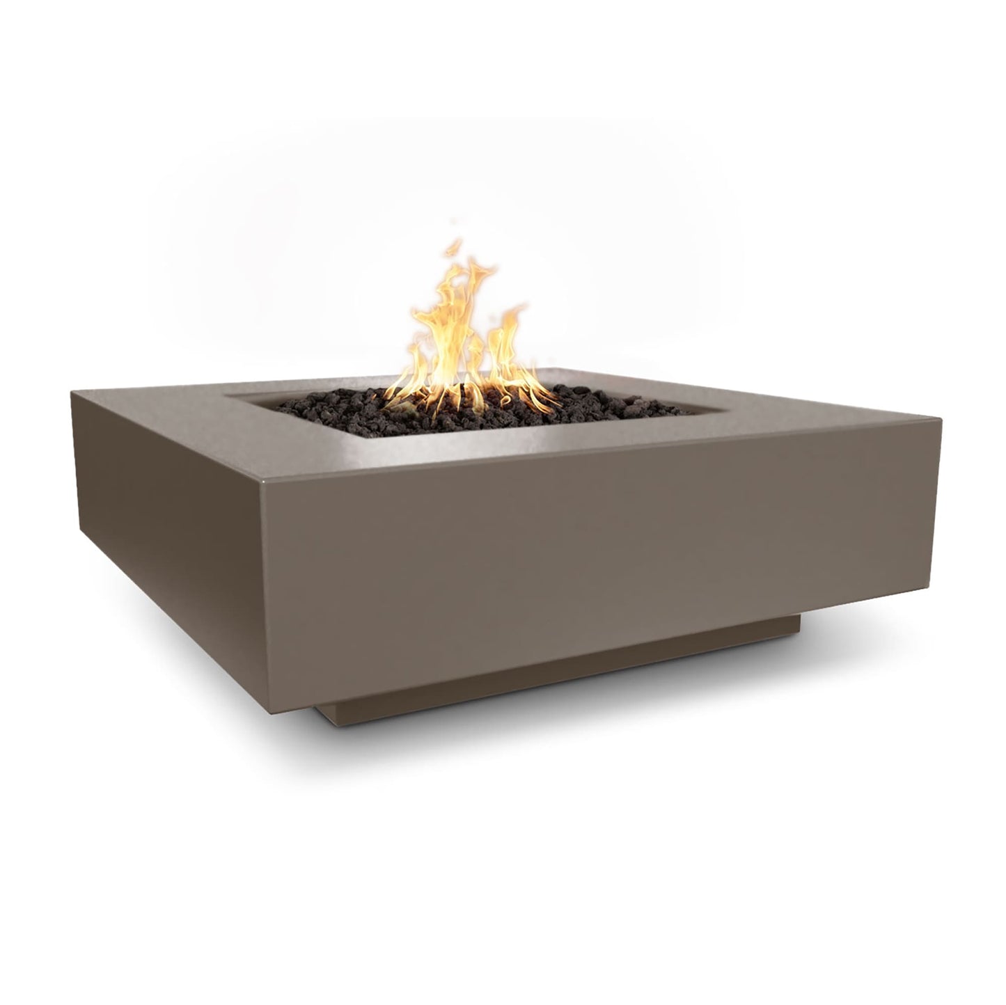 Outdoor Plus Cabo Square Fire Pit - Concrete