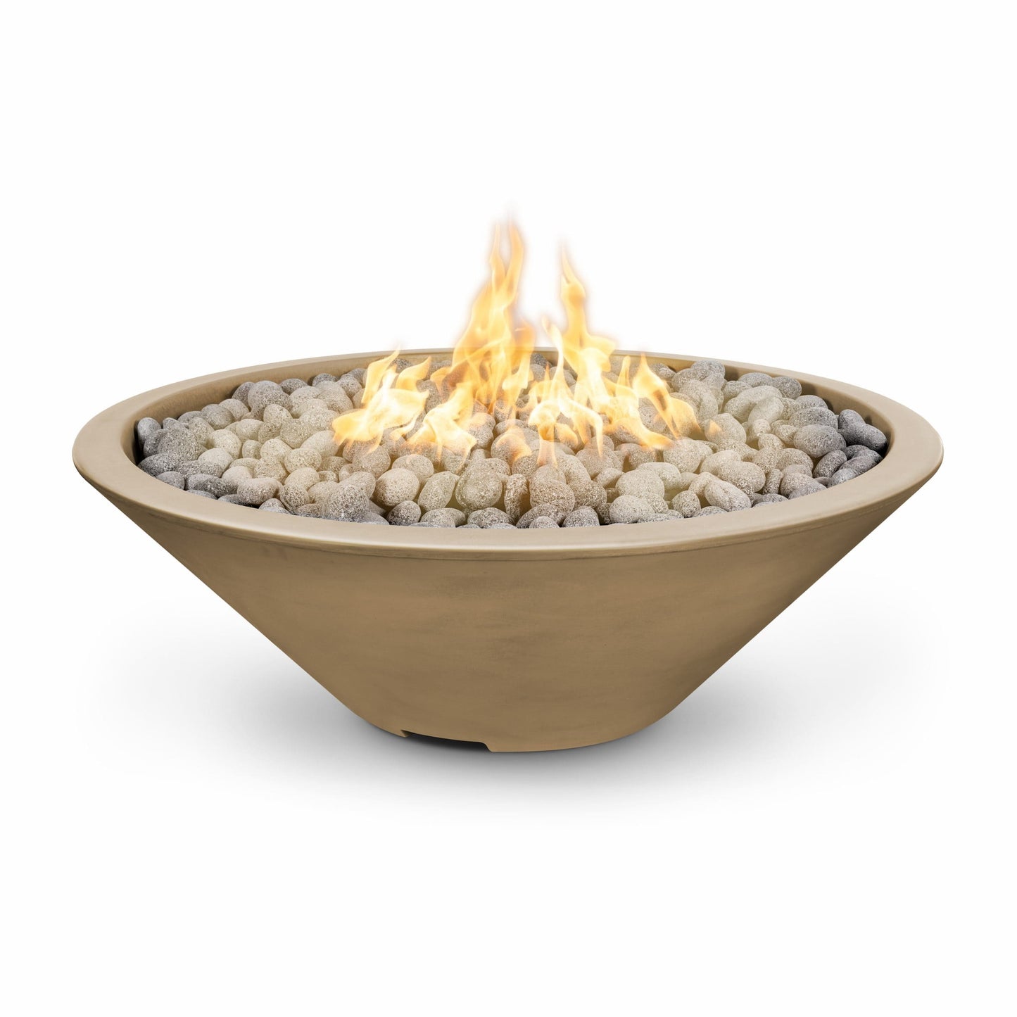 Outdoor Plus Cazo Narrow Ledge Fire Pit - Concrete