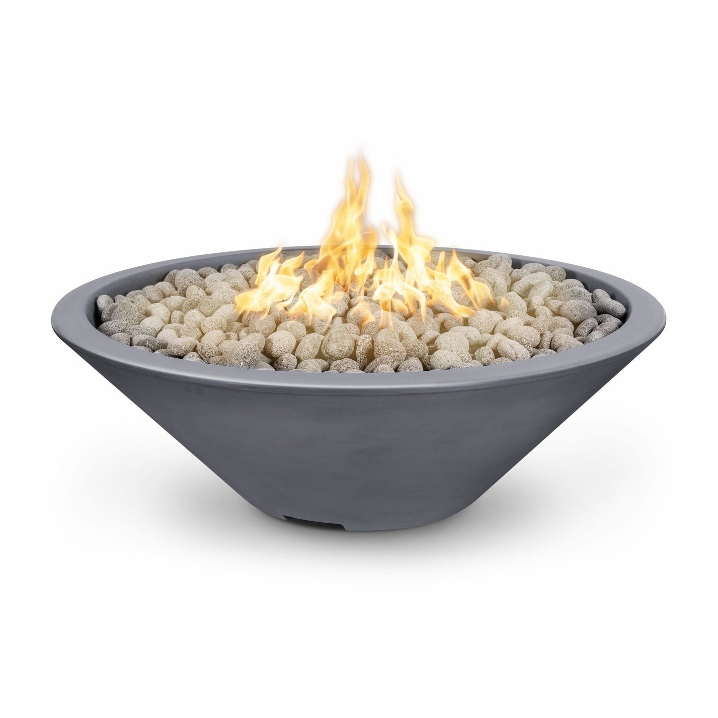 Outdoor Plus Cazo Narrow Ledge Fire Pit - Concrete