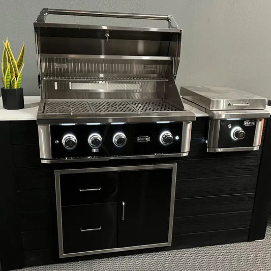Wildfire Ranch Pro 36" Built-In Gas Grill in 304 Stainless Steel