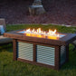 Outdoor GreatRoom Denali Brew Linear Fire Pit Table