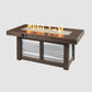 Outdoor GreatRoom Denali Brew Linear Fire Pit Table