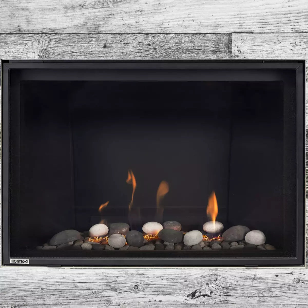 Montigo DelRay Square 42" Full Load Direct Vent Gas Fireplace - DRSQ42NI-2