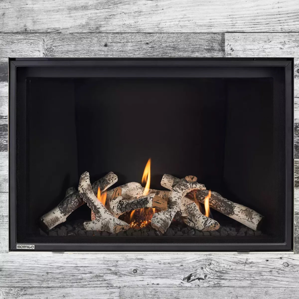 Montigo DelRay Square 34" Direct Vent Gas Fireplace - DRSQ34NI