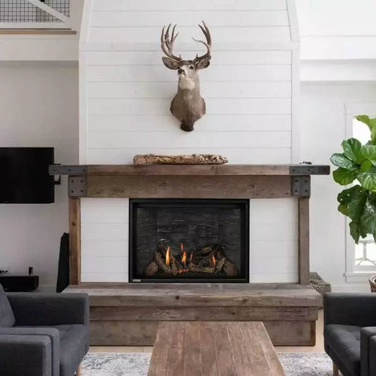 Montigo DelRay Square 42" Full Load Direct Vent Gas Fireplace - DRSQ42NI-2