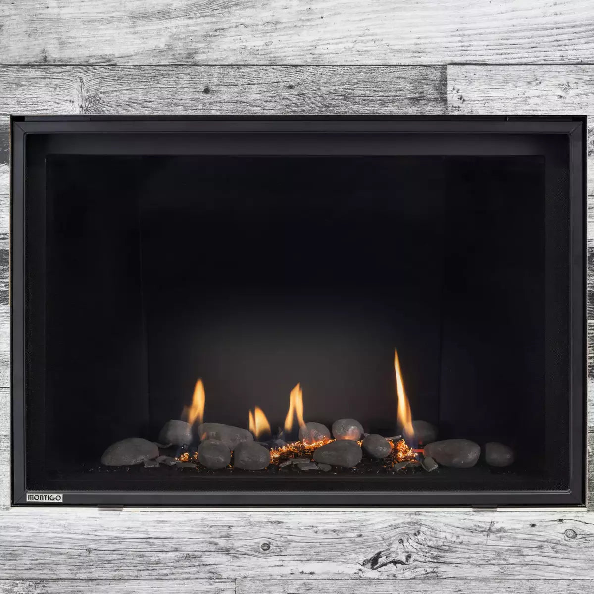 Montigo DelRay Square 46" Full Load Direct Vent Gas Fireplace - DRSQ46NI-2