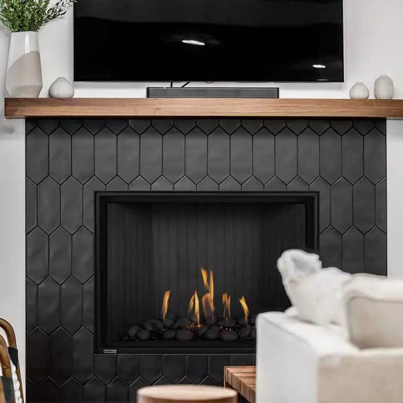 Montigo DelRay Square 34" Full Load Direct Vent Gas Fireplace - DRSQ34NI-2