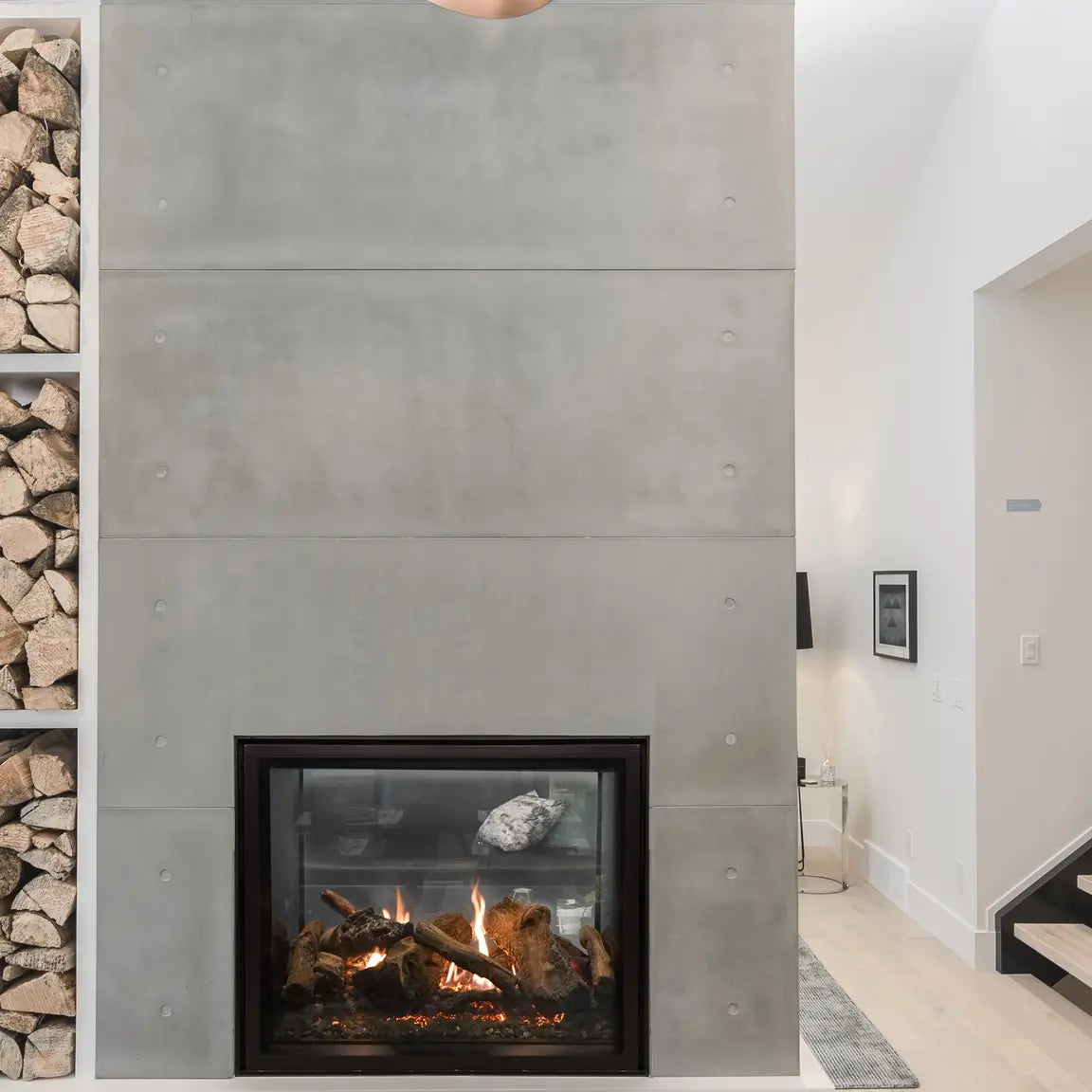 Empire Rushmore See-Through Direct Vent Fireplace - 40"