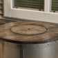 Outdoor GreatRoom Edison Round Fire Pit Table