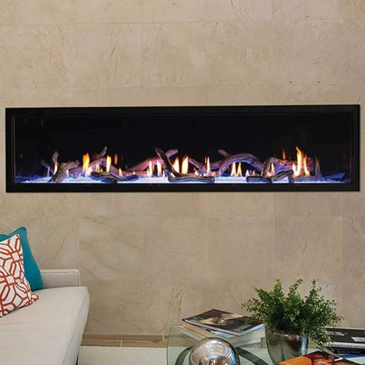 Empire 72" Boulevard Direct Vent Linear Fireplace with Multi-Function Remote