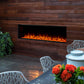 SimpliFire Forum Outdoor Electric Fireplace
