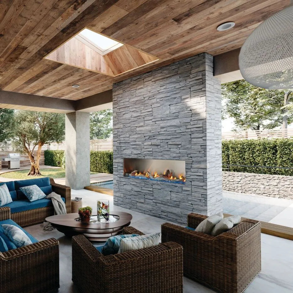 Napoleon Galaxy 74" Outdoor Gas Fireplace