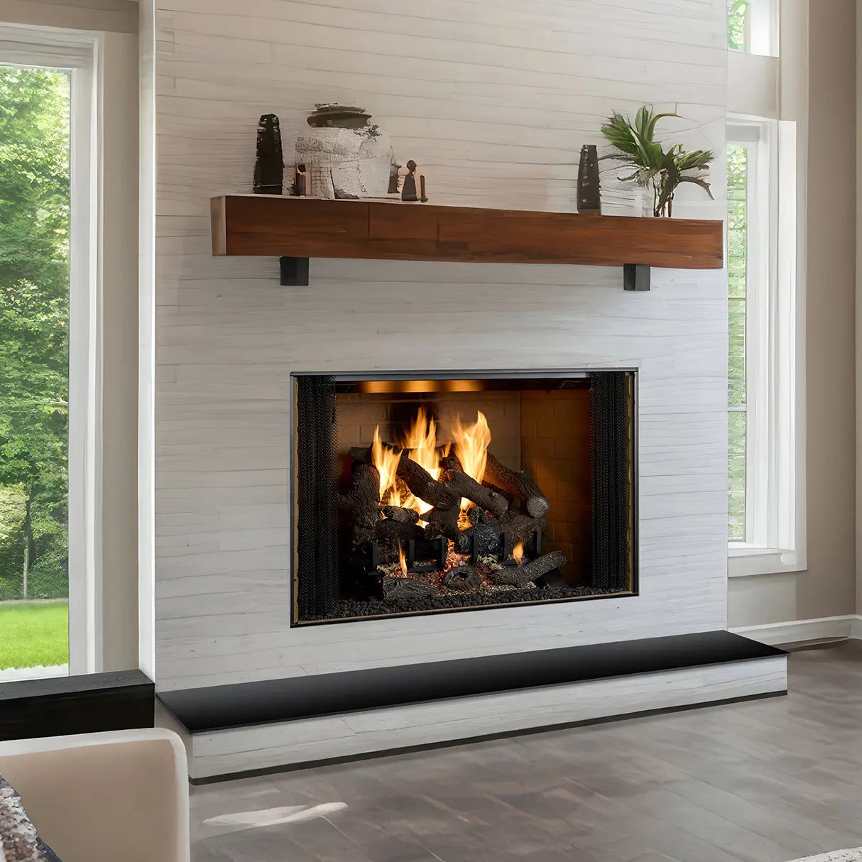 Majestic Biltmore 36" Radiant Wood Burning Fireplace - BILT36