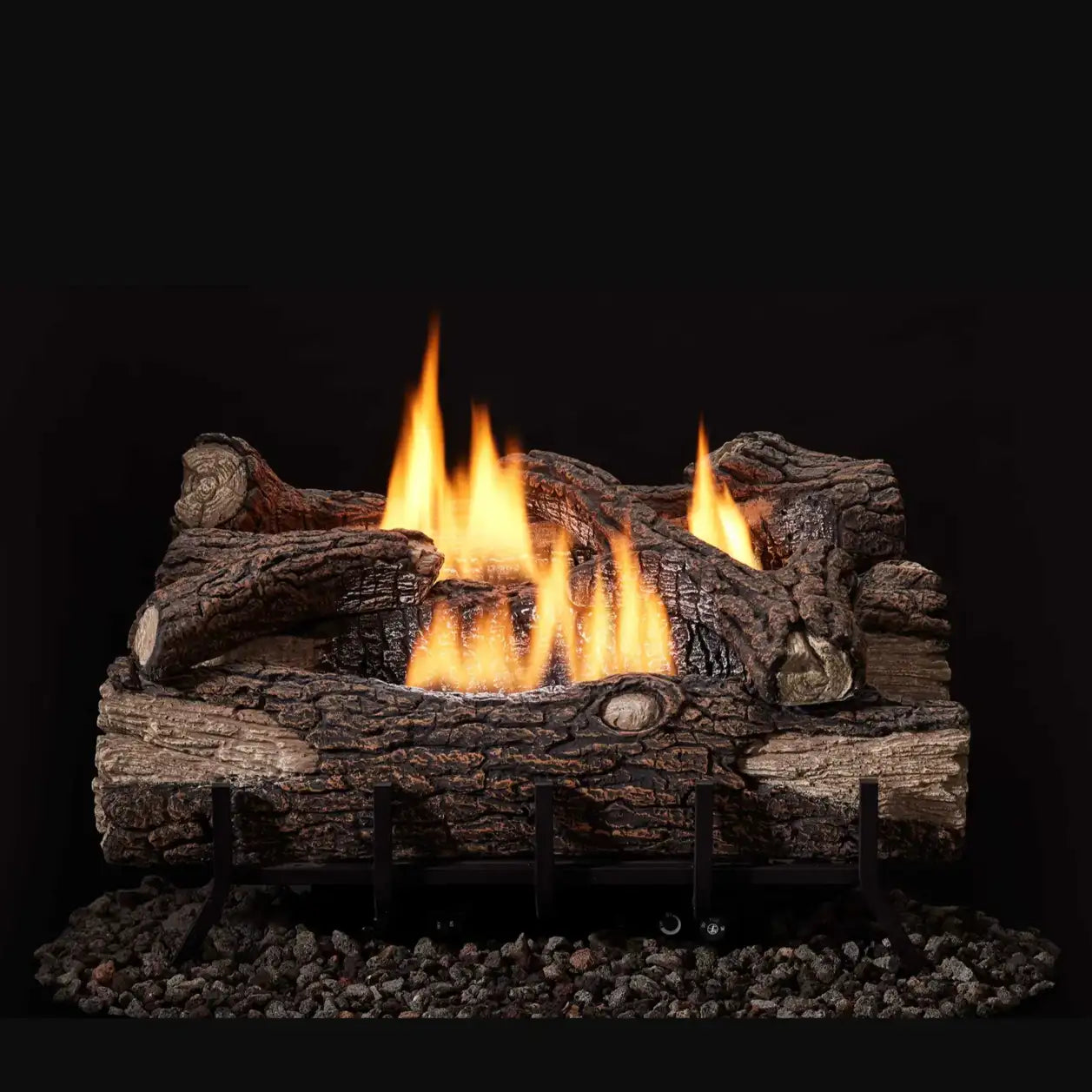 Monessen Mountain Oak Vent-Free Gas Log Set – The Great Fire Company