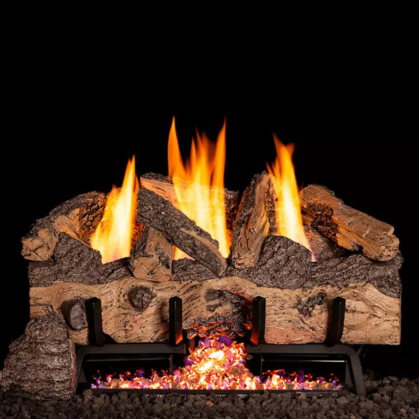 GAS HOUSE レコード Smell Smoke Yet? 鬼レア RH Peterson Real Fyre Split Oak Vent Free Gas Log Set — The Torch Guys