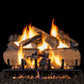 Peterson Real Fyre Outdoor Charred Split Vented Gas Log Set