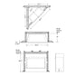 Monessen Solstice Vent-Free Gas Insert - Includes Blower
