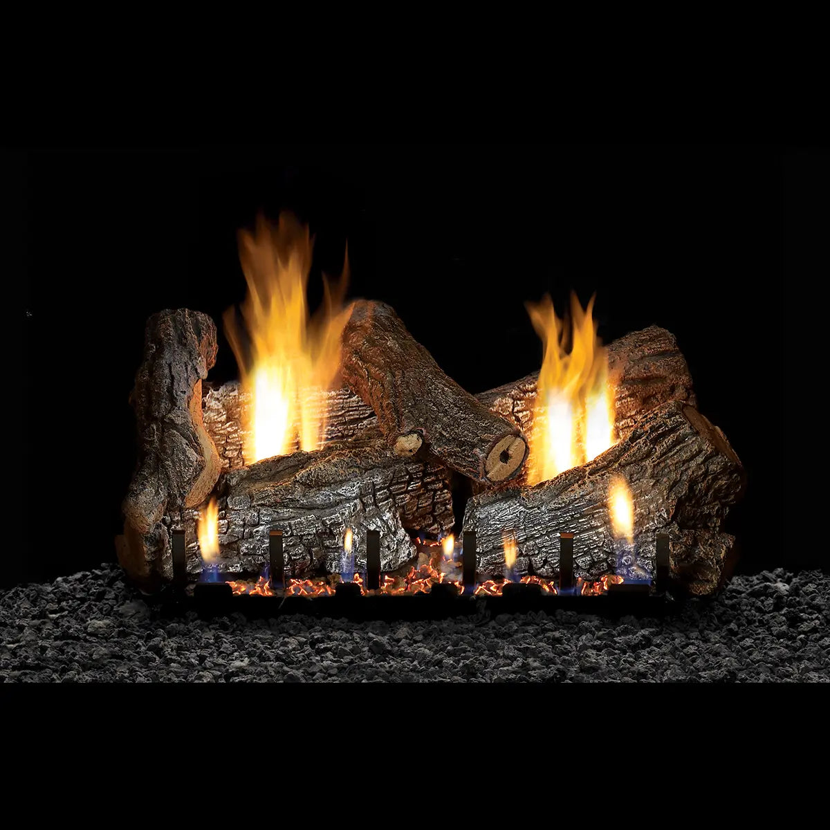 Empire Sassafras Refractory Ventless Gas Log Set