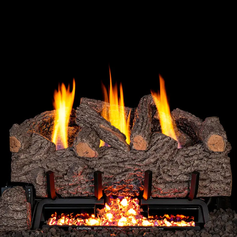 Peterson Real Fyre Gnarled Oak Ventless Gas Log Set