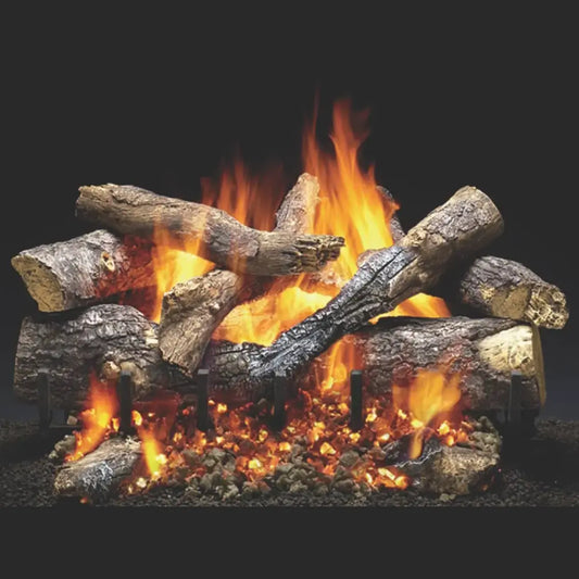 Majestic Fireside Grand Oak Vented Gas Log Set