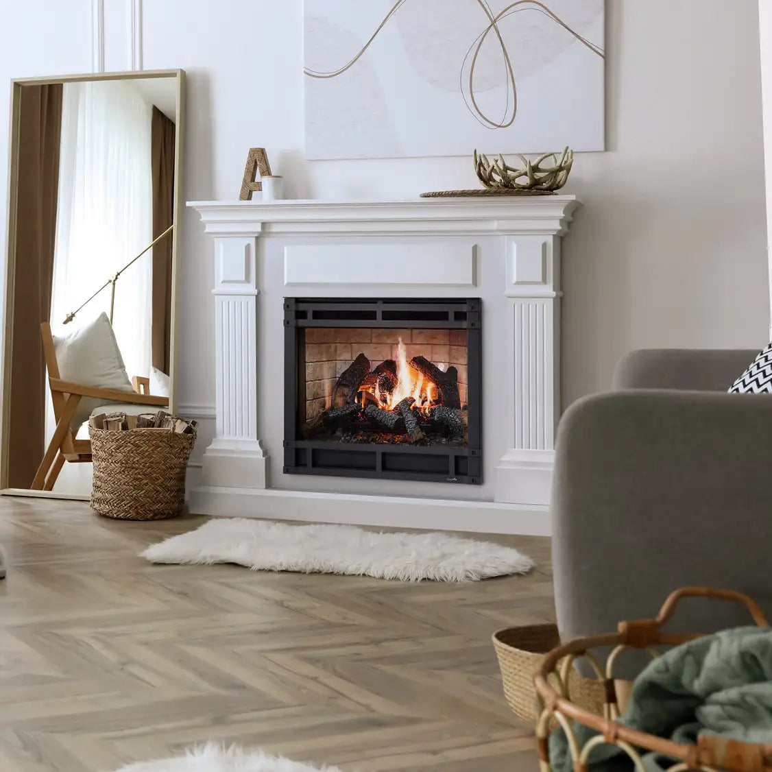 SimpliFire Inception Electric Fireplace - 36"